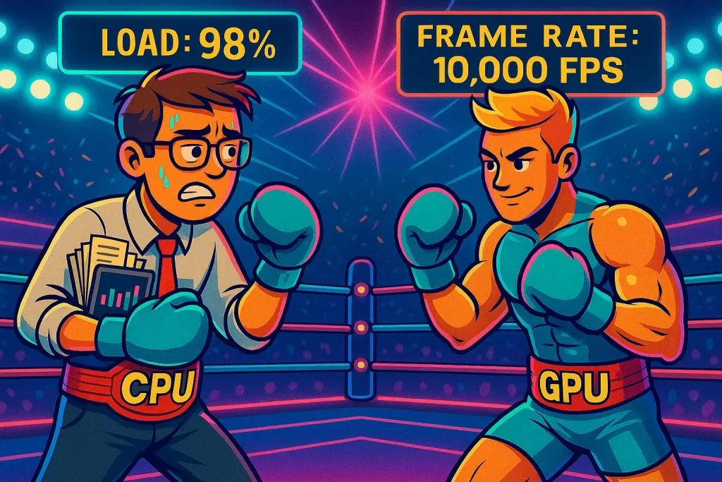 ההבדל בין CPU ל-GPU