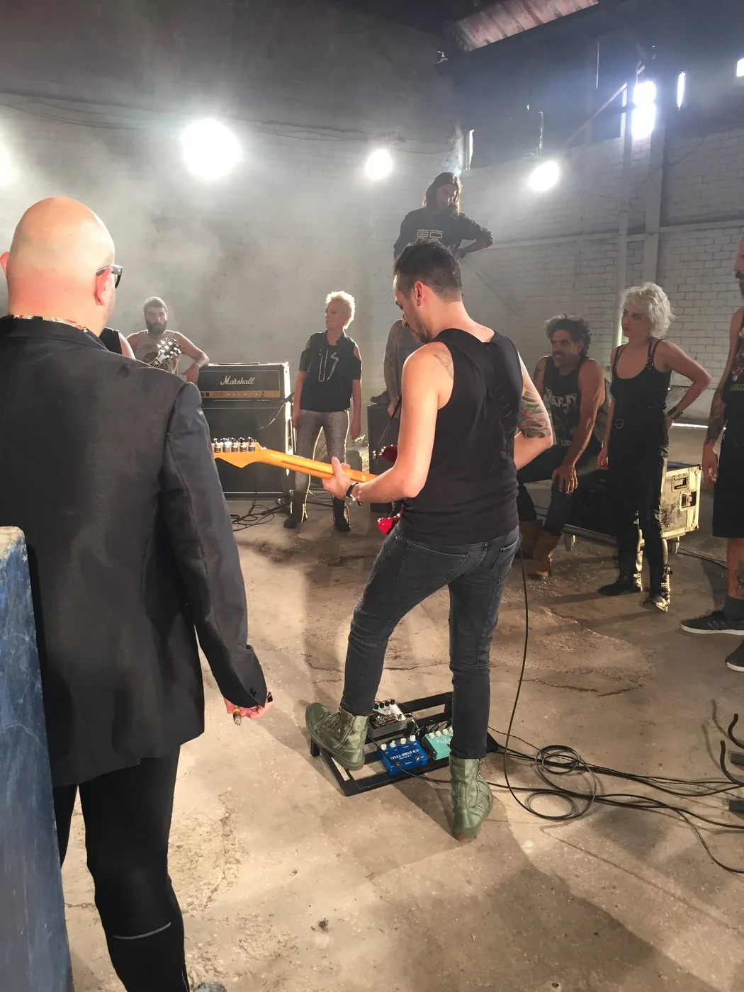 Musicvideo shoot 1